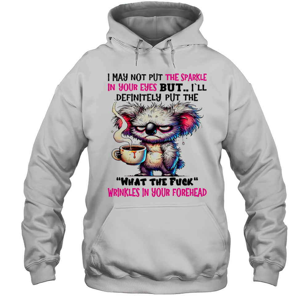 Koala I May Not Put The Sparkle In Your Eyes But Shirt Unisex Hoodie