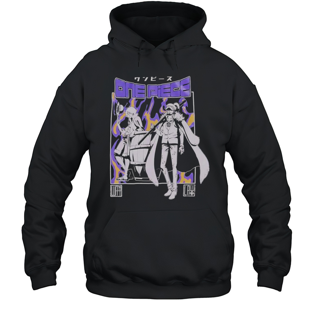 Luffy And Law Duo Shirt Unisex Hoodie