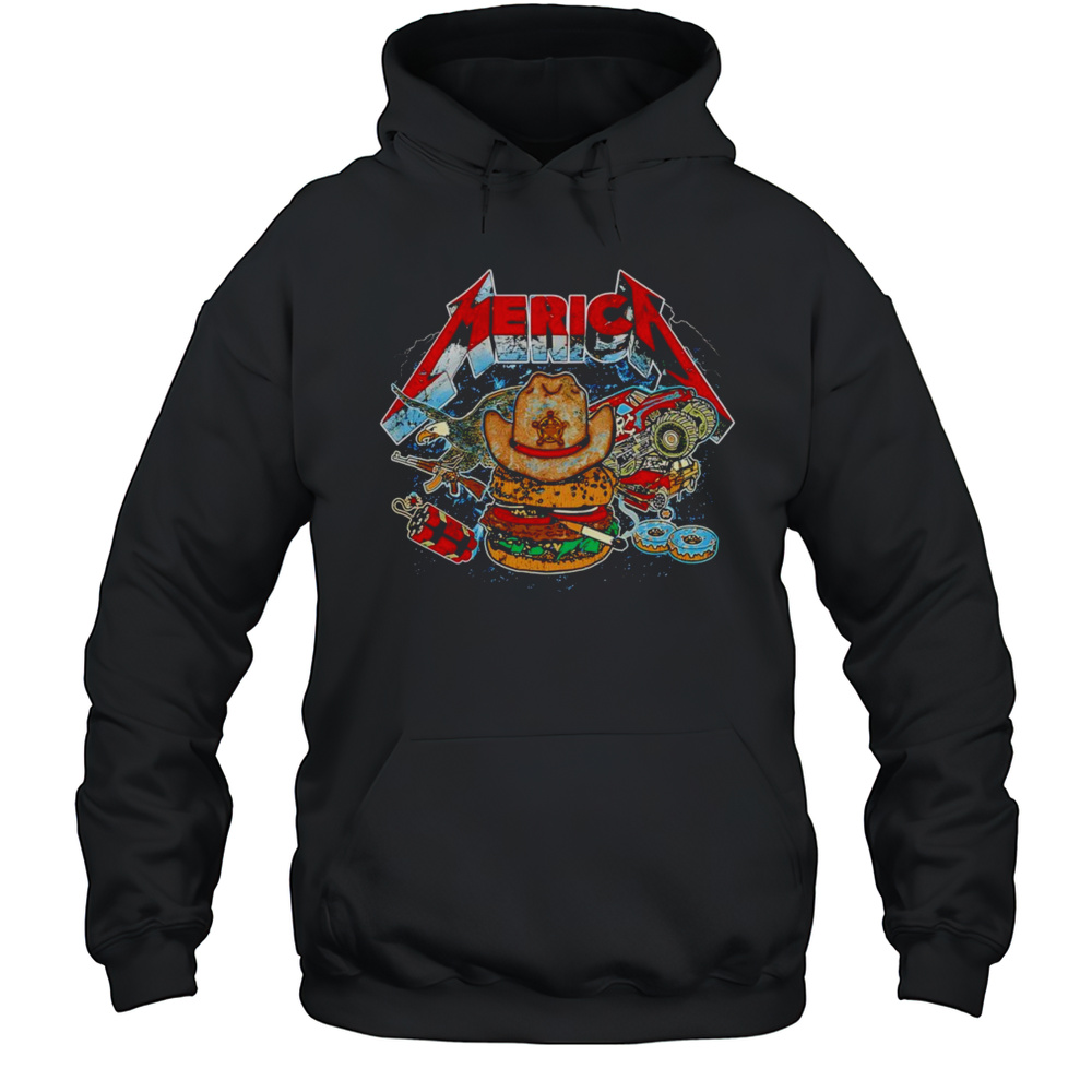 Merica Metal 2025 Shirt Unisex Hoodie
