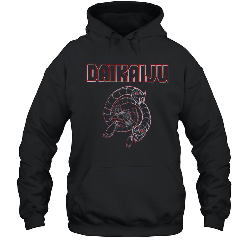 Spiral Serpent Strike T-Shirt Unisex Hoodie