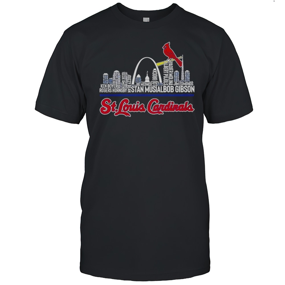 St Louis Cardinals 2025 Skyline City Shirt