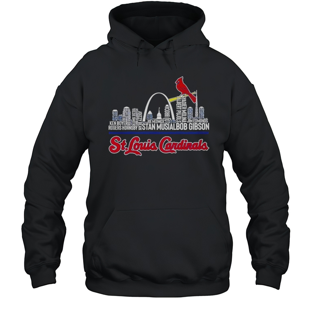 St Louis Cardinals 2025 Skyline City Shirt Unisex Hoodie