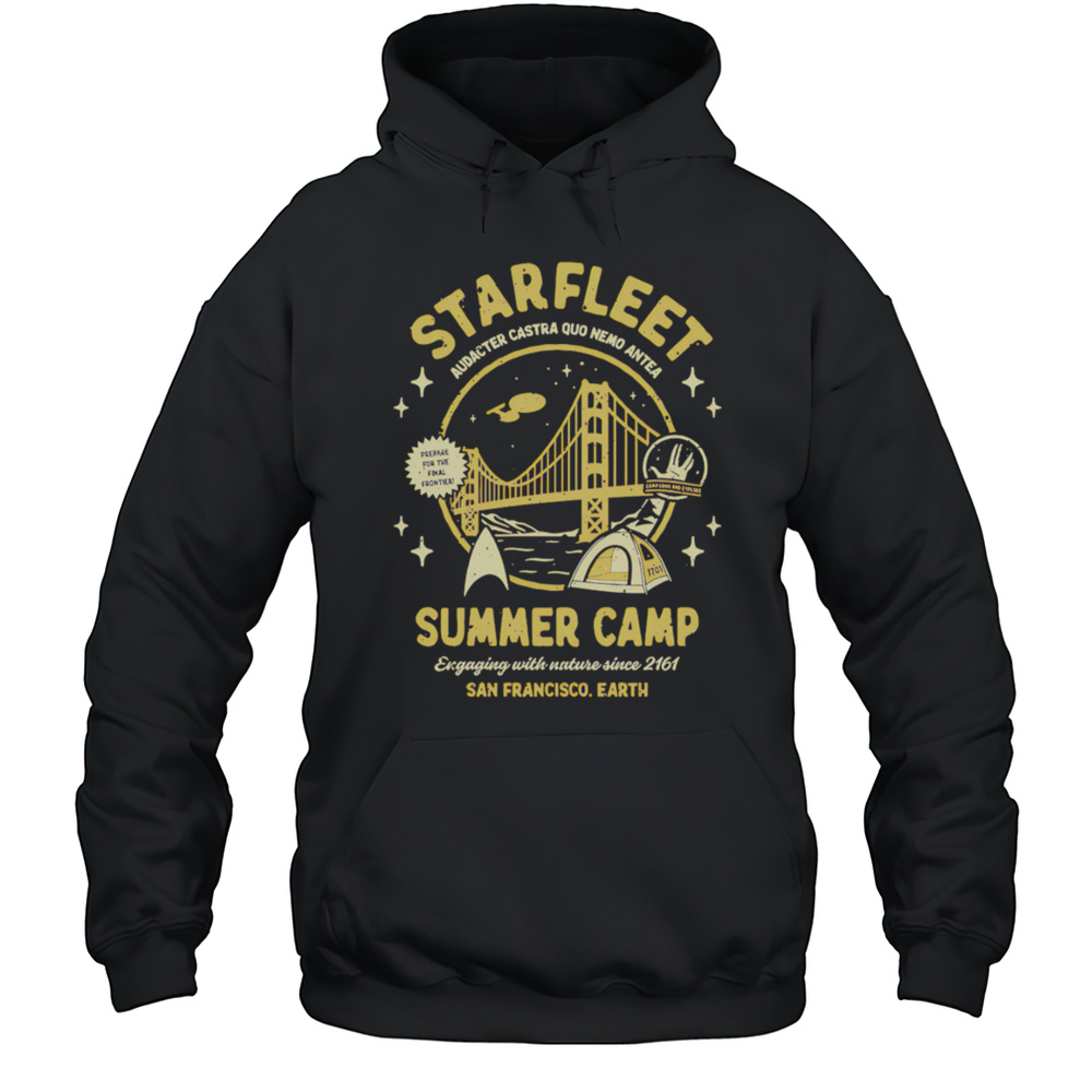 Starfleet Summer Camp Retro Shirt Unisex Hoodie