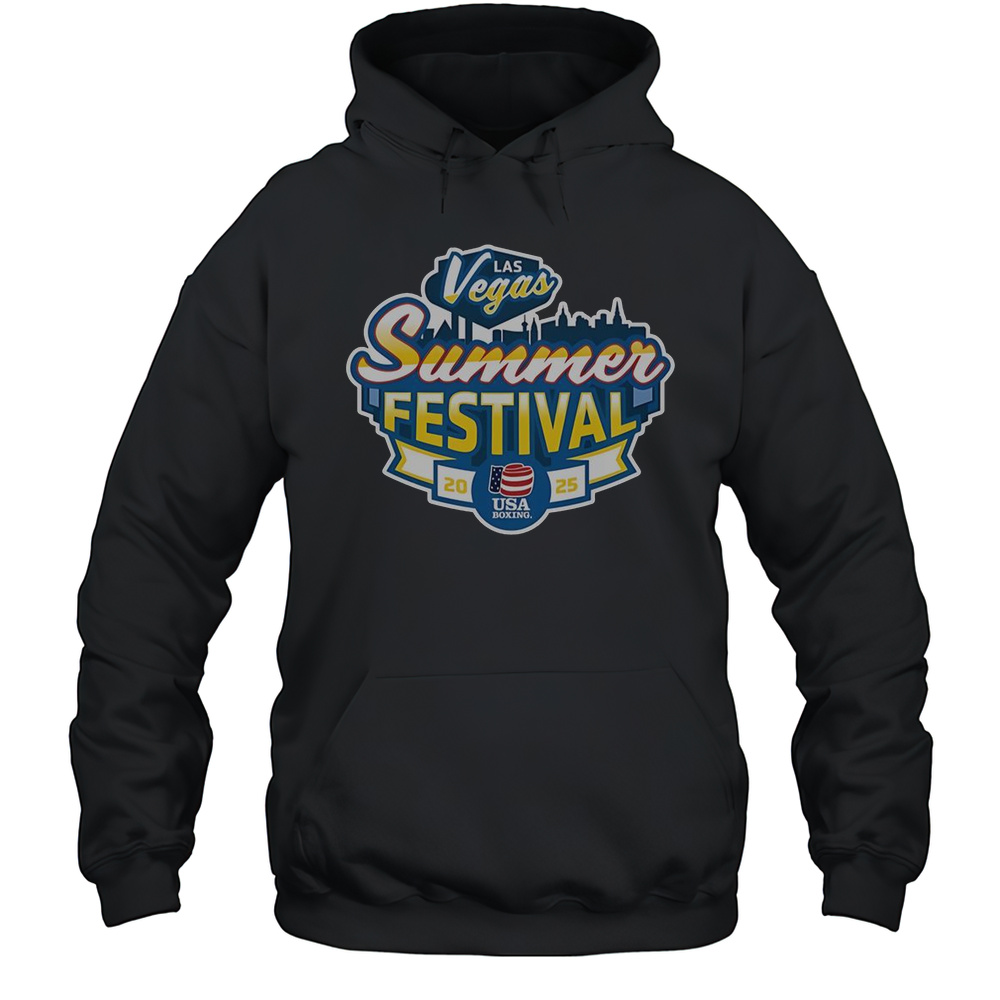USA Boxing 2025 Las Vegas Summer Festival T-Shirt Unisex Hoodie