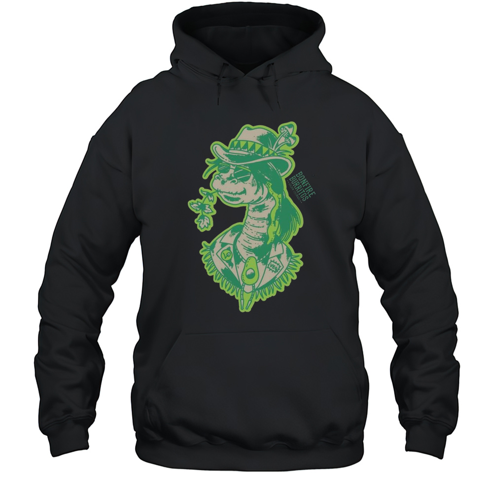 Bonfire Burritos Bobasaurus Shirt Unisex Hoodie