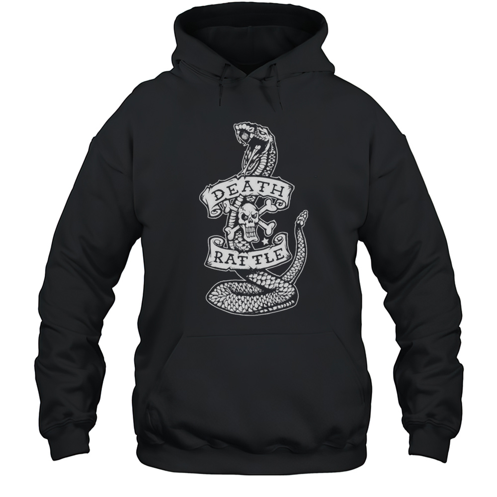 Death Rattle Snake T-shirt Unisex Hoodie