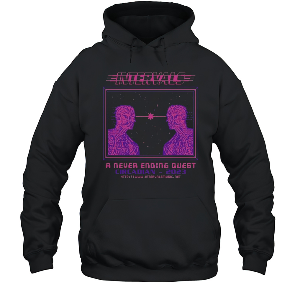 Down Right Intervals Never Ending Quest Shirt Unisex Hoodie