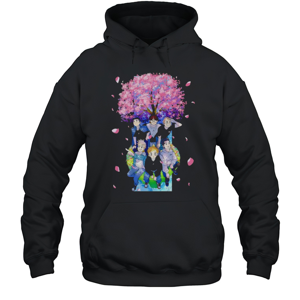 Echoes Of Summer Blossom Shirt Unisex Hoodie