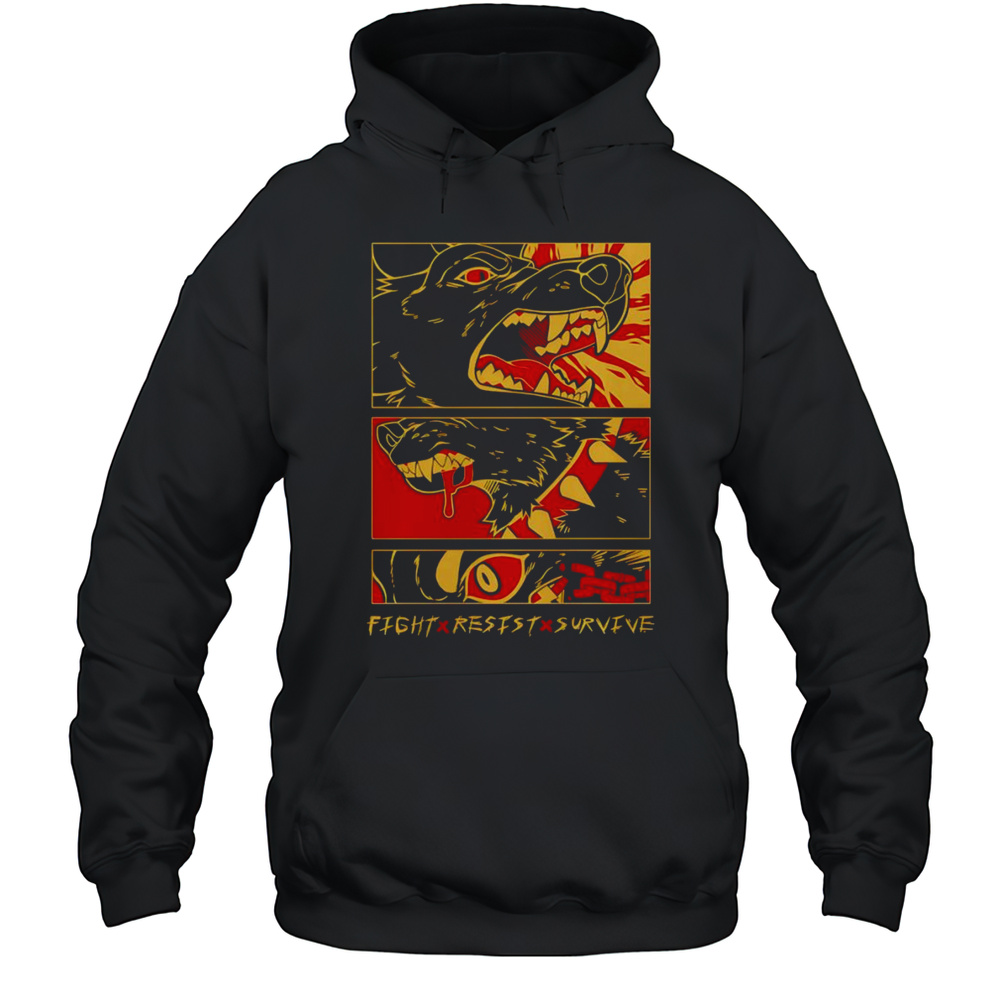 Fight Resist Survive Shirt Unisex Hoodie