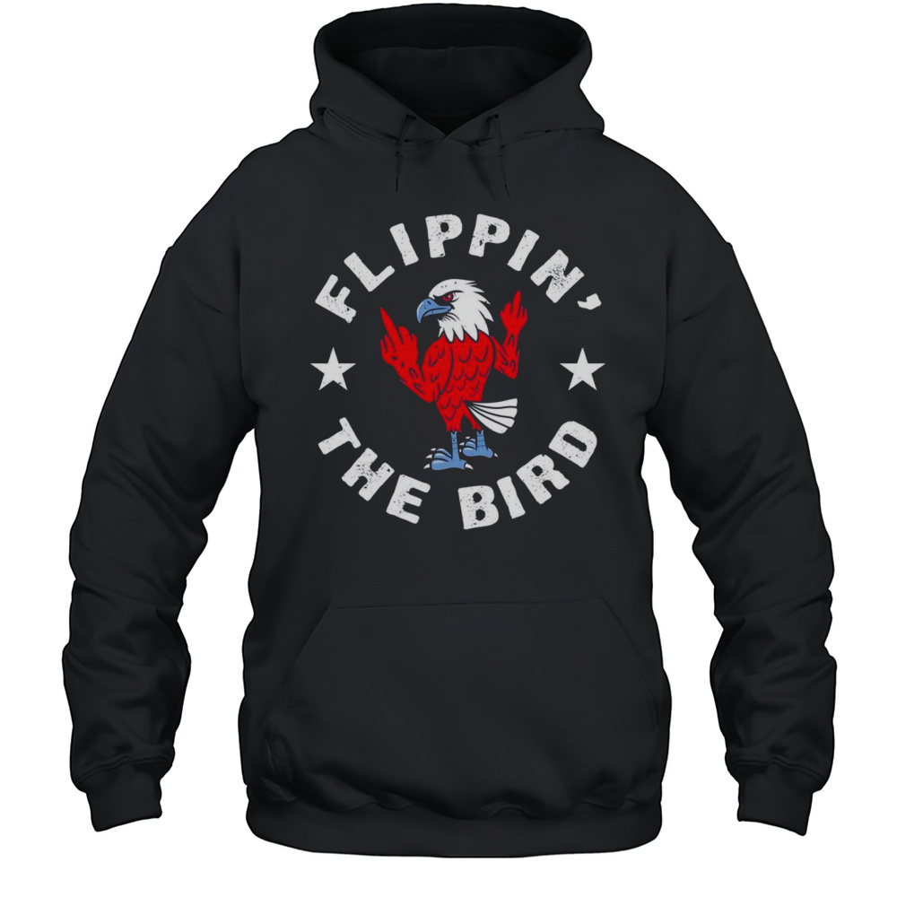 Flippin The Bird Shirt Unisex Hoodie