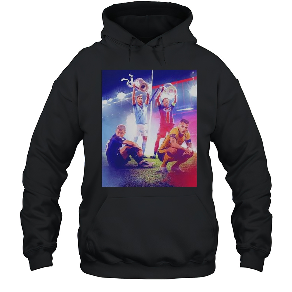 Inter Milans Loss To Paris Saint-Germain 2025 UEFA Champions League Final Shirt Unisex Hoodie