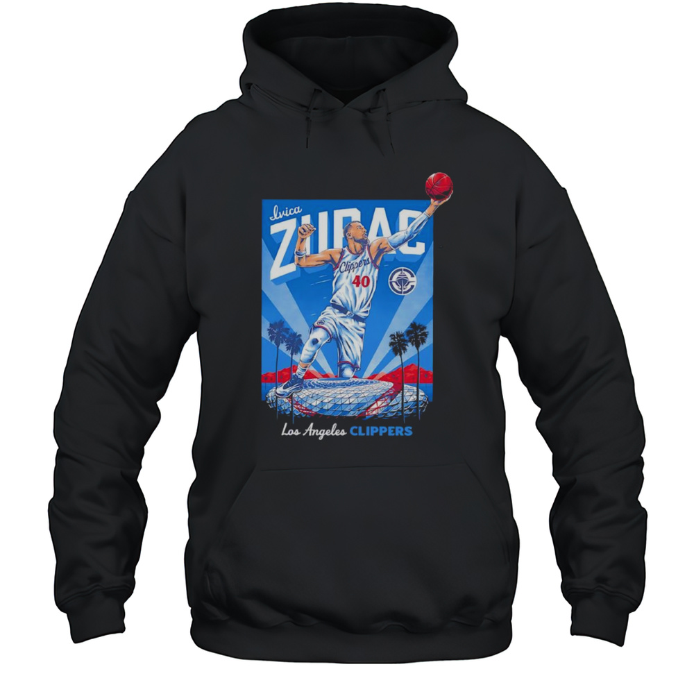 Ivica Zubac Los Angeles Clippers Graphic Shirt Unisex Hoodie