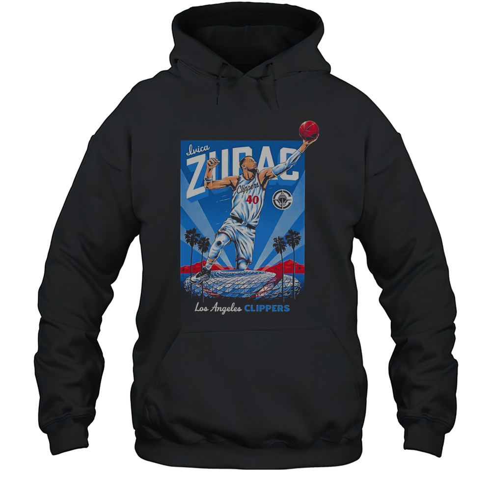 Ivica Zubac Los Angeles Clippers Player NBA T-Shirt Unisex Hoodie