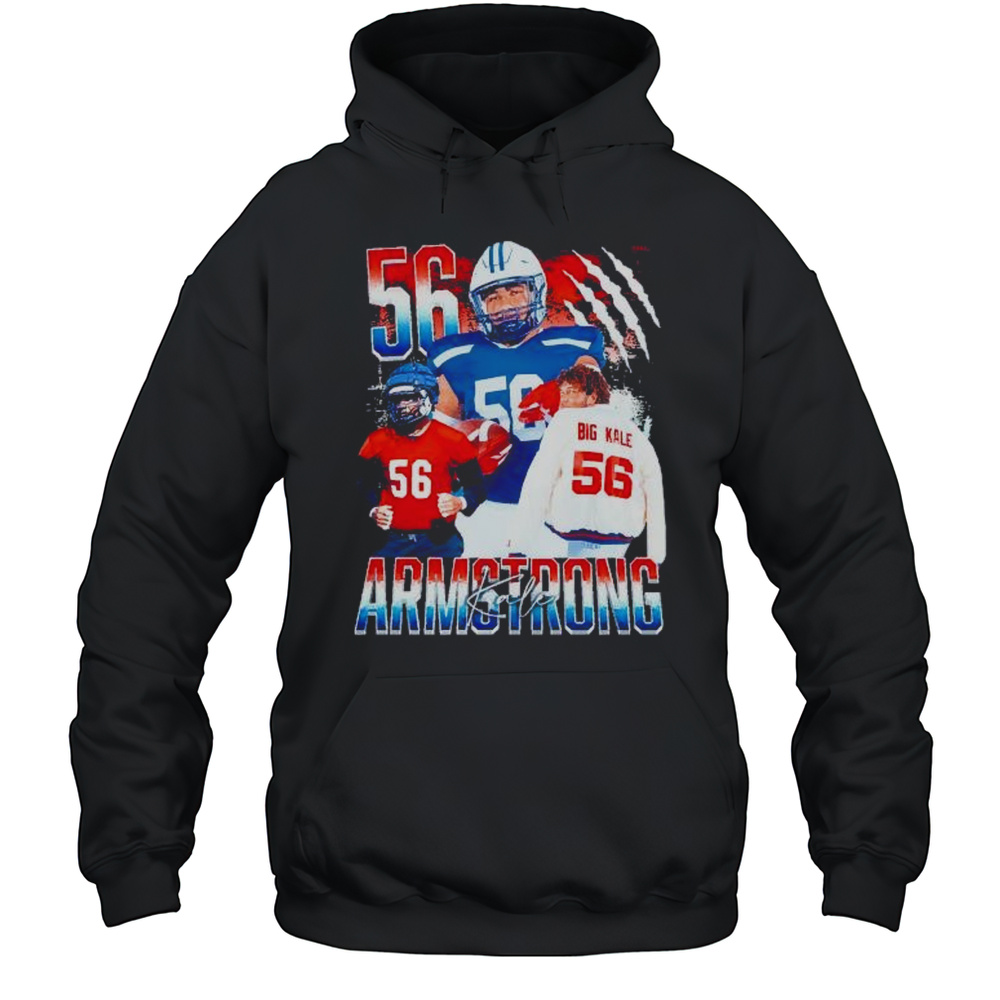 Kale Armstrong Big Kale Number 36 Player Collage Graphic Shirt Unisex Hoodie