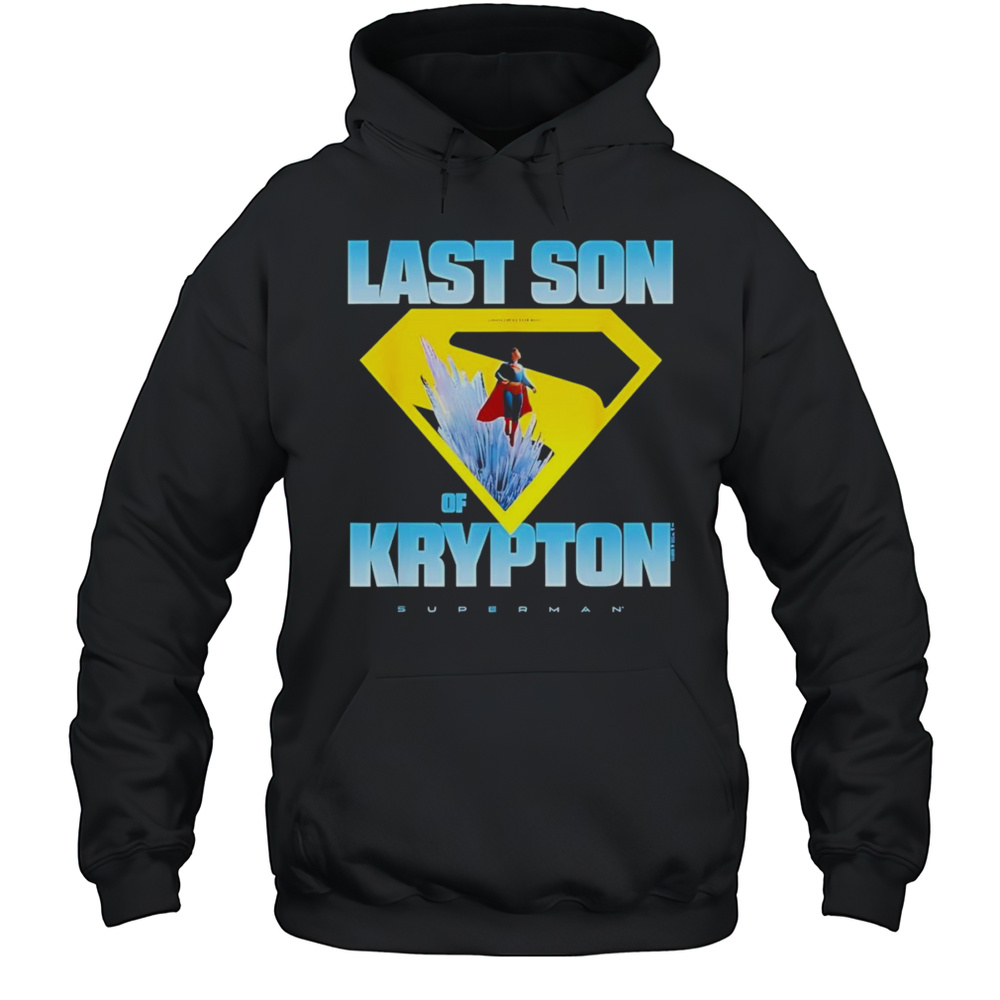 Last Son Of Krypton Superman Shirt Unisex Hoodie