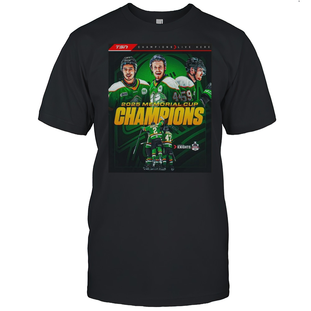 London Knights NHL Memorial Cup Champions 2025 Shirt