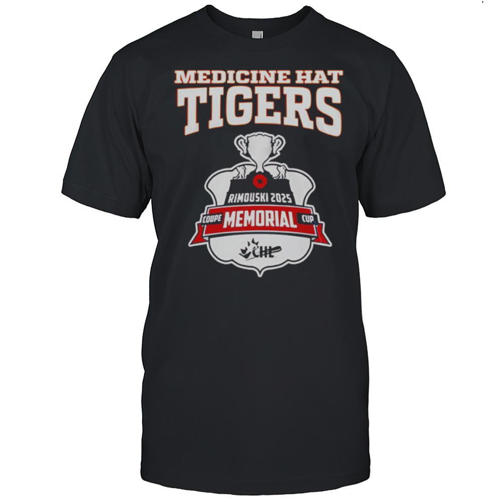 Medicine Hat Tigers Champions Memorial Cup 2025 Shirt