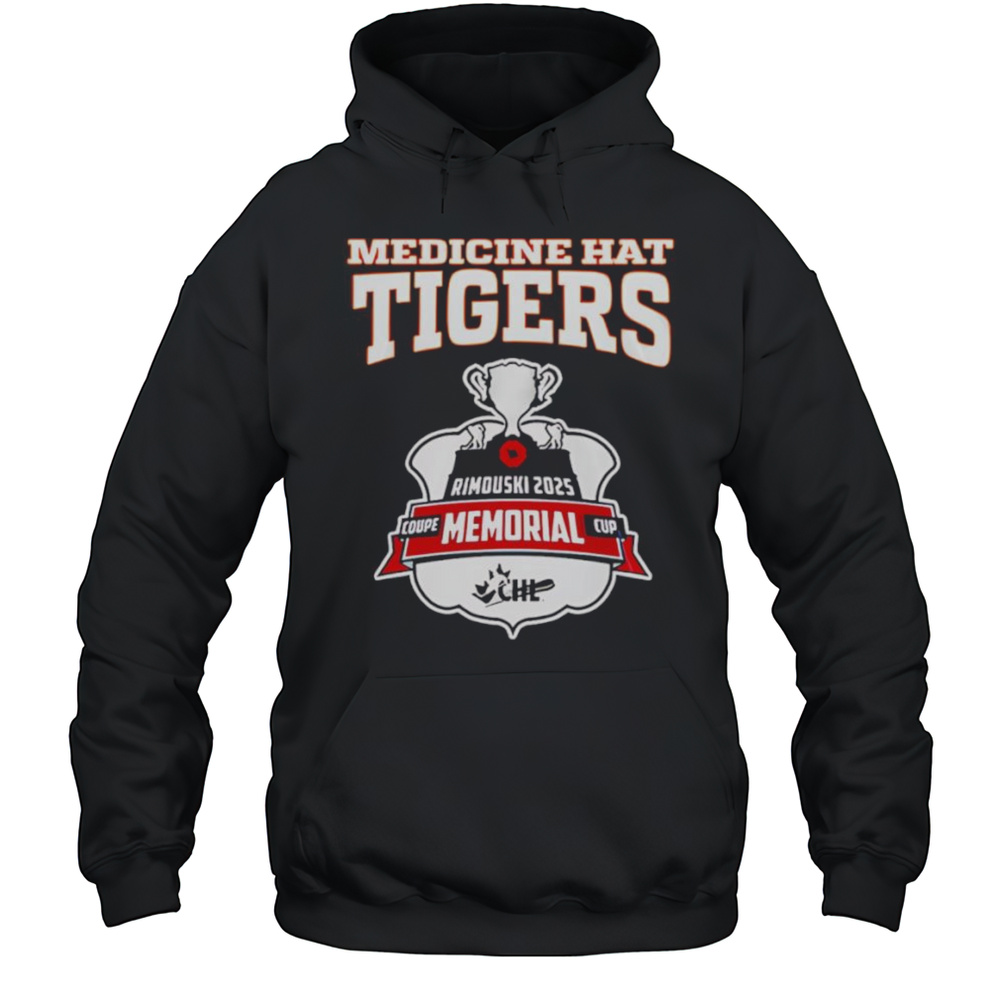 Medicine Hat Tigers Champions Memorial Cup 2025 Shirt Unisex Hoodie