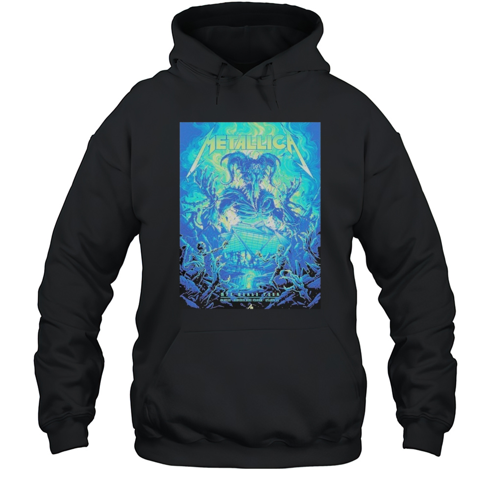 Metallica M72 Atlanta 2025 Mercedes Benz Stadium GA June 3rd North American Tour Shirt Unisex Hoodie