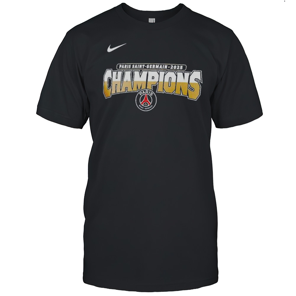 Paris Saint-Germain F.C. 2025 Champions League Winners Shirt