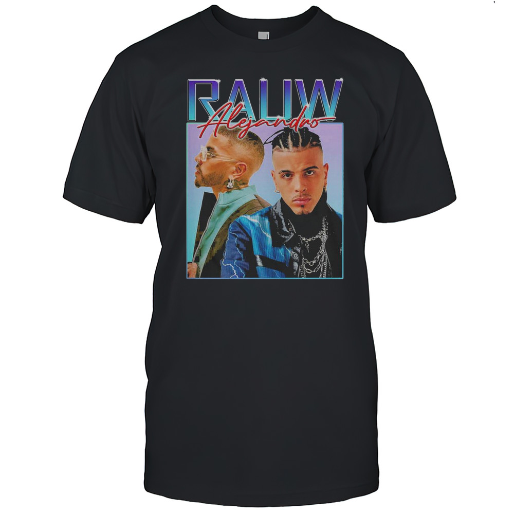 Rauw Alejandro Vintage Rap Music Ral Alejandro Ocasio Ruiz Retro T-shirt