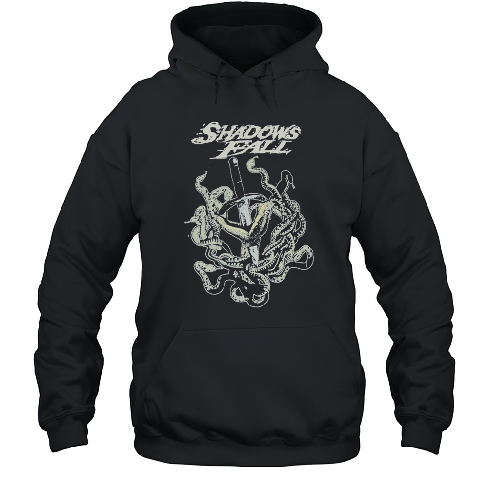 Shadows Fall Snake Knife T-shirt Unisex Hoodie