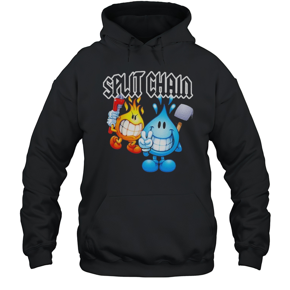 Split Chain World T-shirt Unisex Hoodie