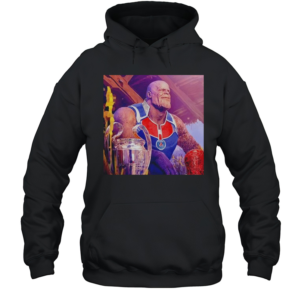 Thanos X Paris Saint-Germain F.C. Finished On Top After 189 Games Shirt Unisex Hoodie