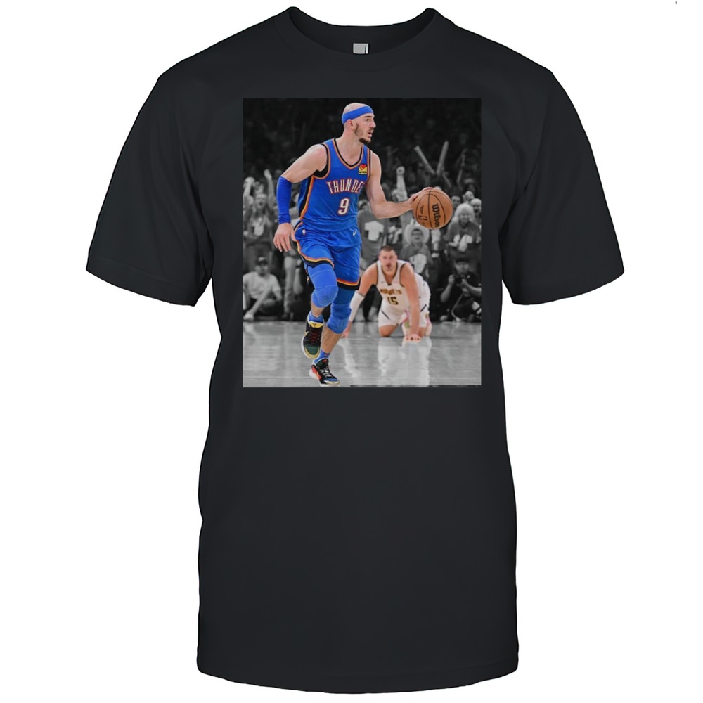 Alex Caruso Funny Meme With Nikola Jokic Shirt