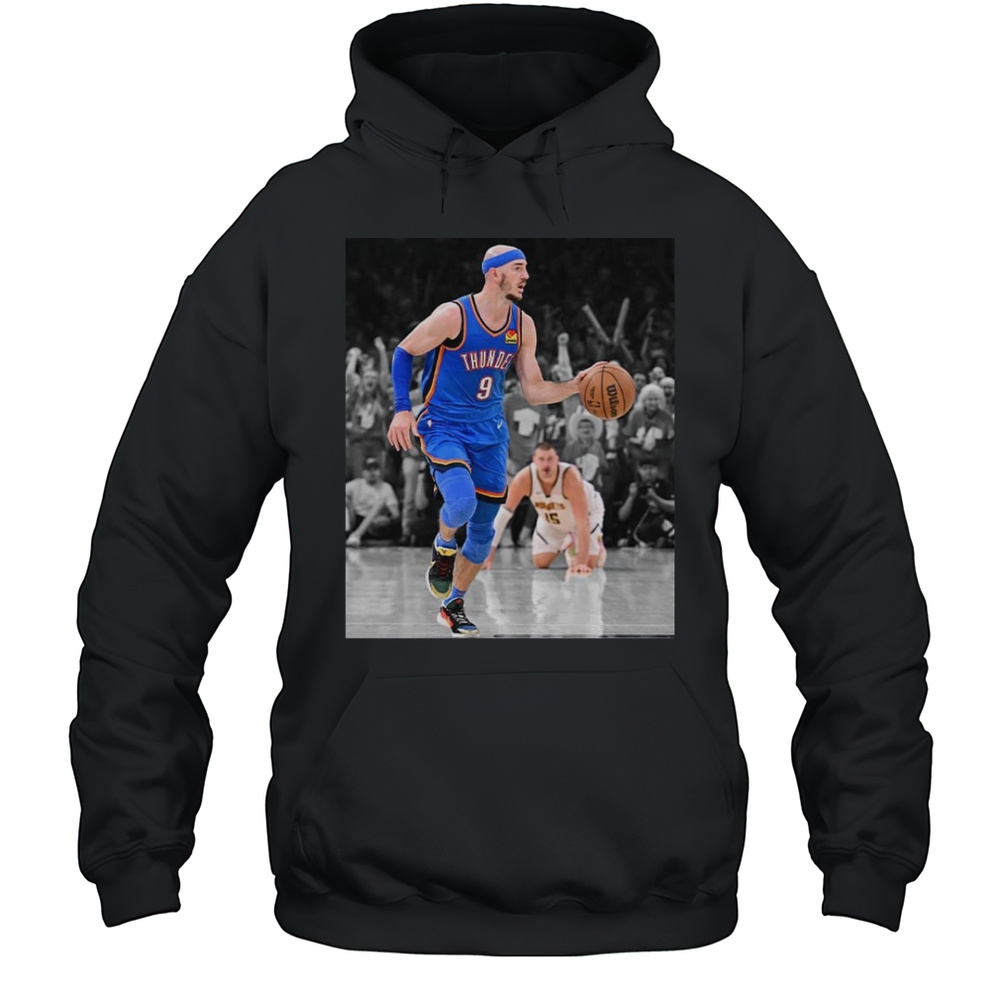 Alex Caruso Funny Meme With Nikola Jokic Shirt Unisex Hoodie