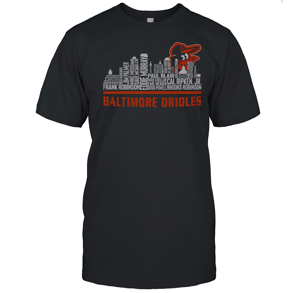Baltimore Orioles 2025 Skyline T-Shirt