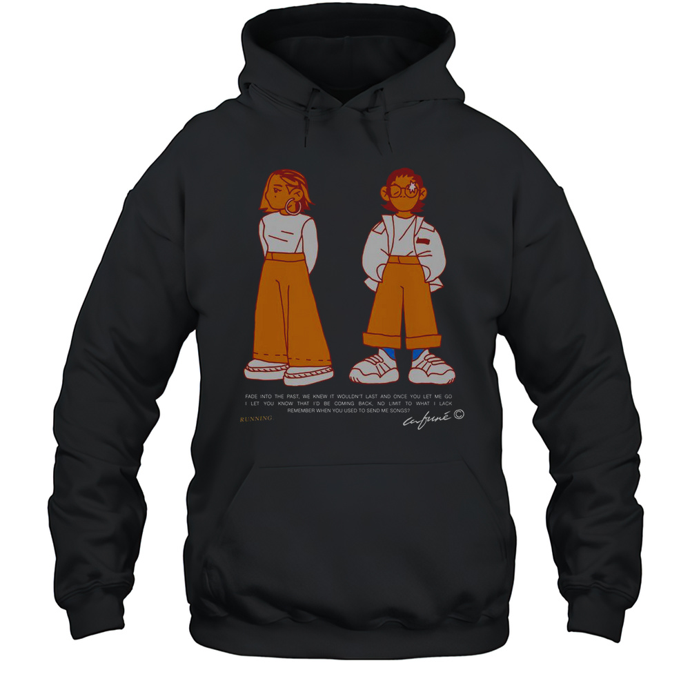 Cafun Running Fade Into The Past T-Shirt Unisex Hoodie