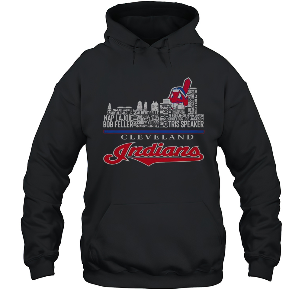 Cleveland Guardians 2025 Skyline T-Shirt Unisex Hoodie