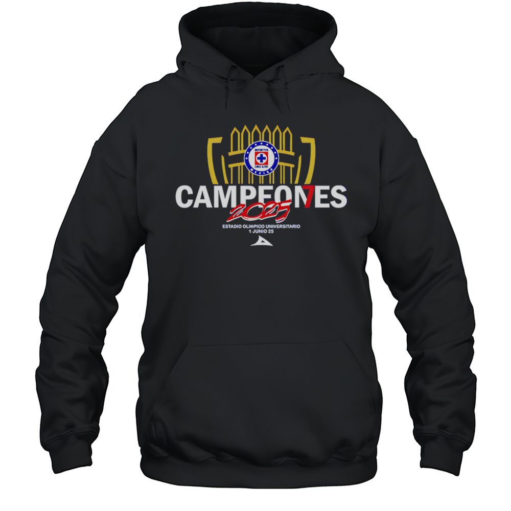 Cruz Azul 2025 Concacaf Champions Cup Shirt Unisex Hoodie