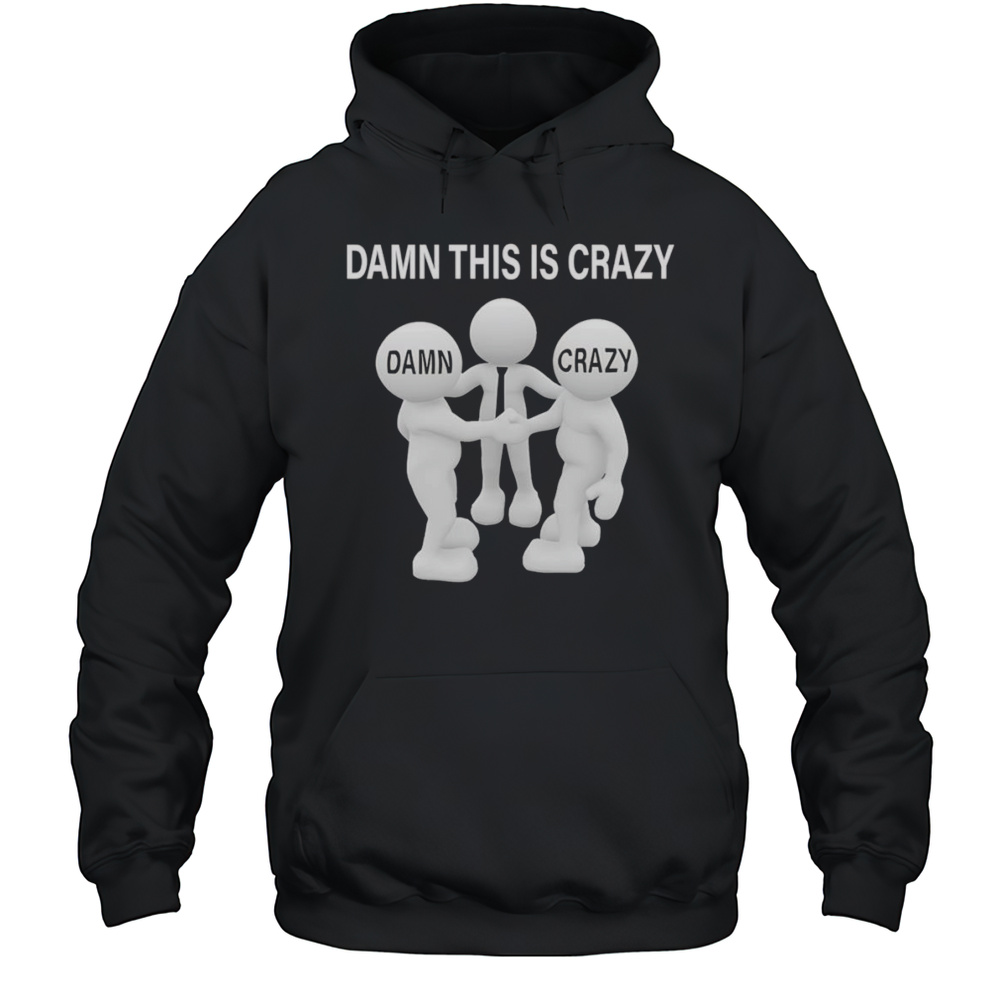 Damn This Is Crazy Shirt Unisex Hoodie