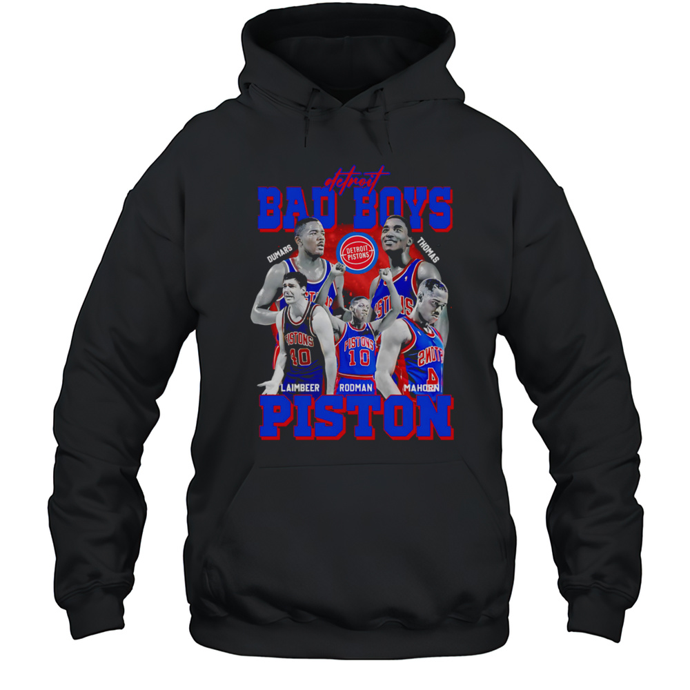 Detroit Pistons The Bad Boy Graphic Shirt Unisex Hoodie