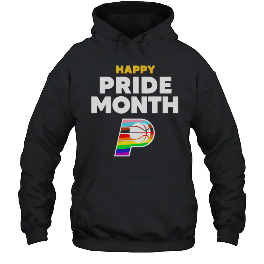 Happy Pride Month Indiana Pacers Shirt Unisex Hoodie