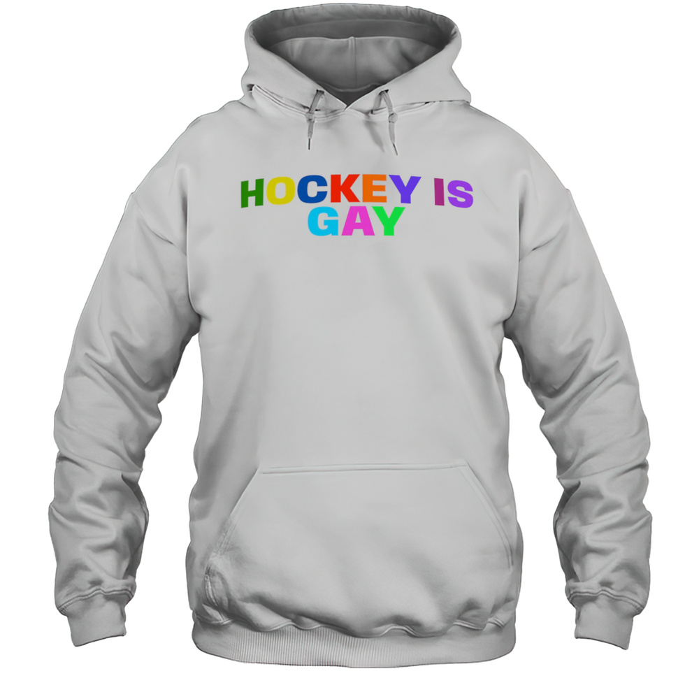 Hockey Is Gay Pride Shirt Unisex Hoodie