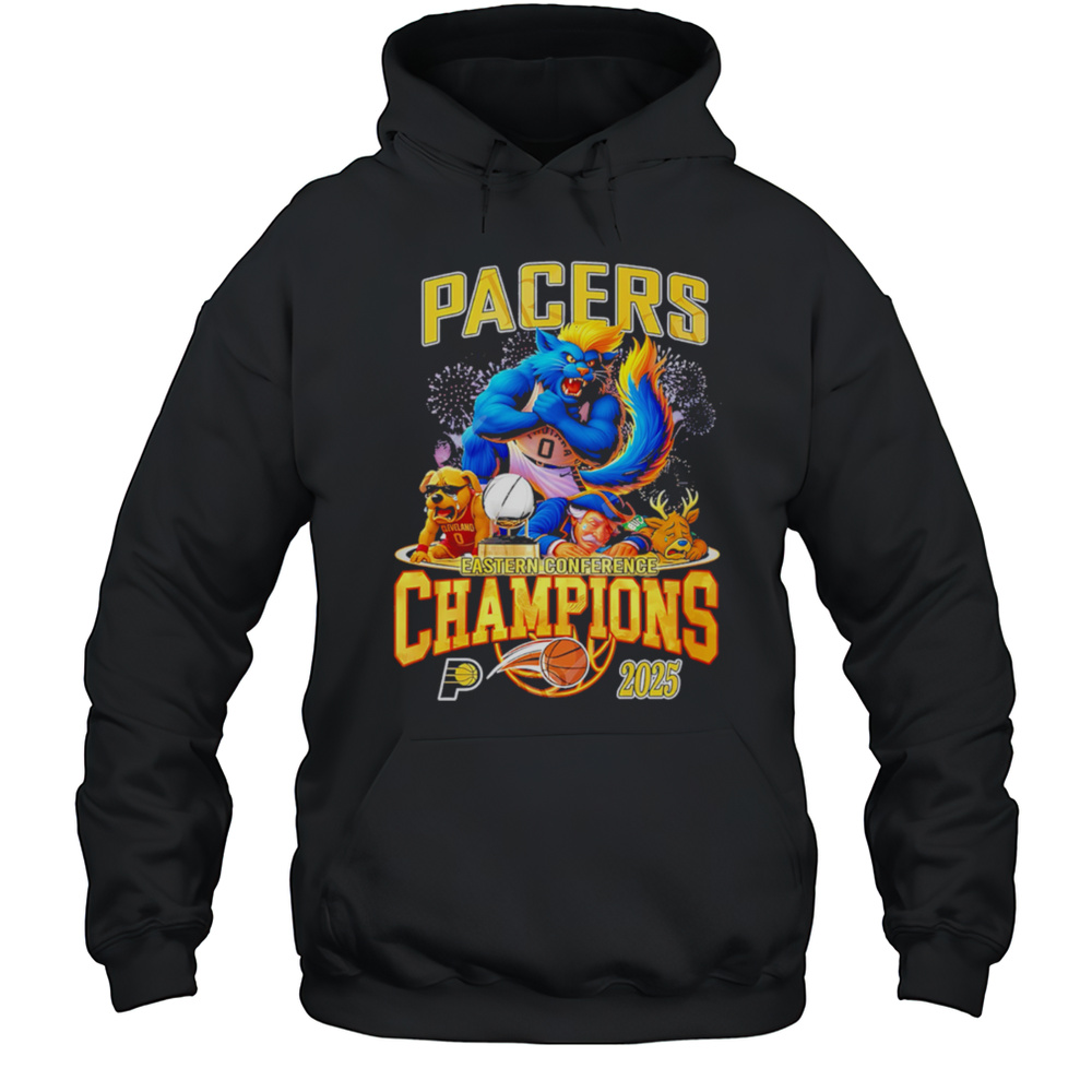 Indiana Pacers Eastern Conference Champions 2025 Limited Edition Shirt Unisex Hoodie
