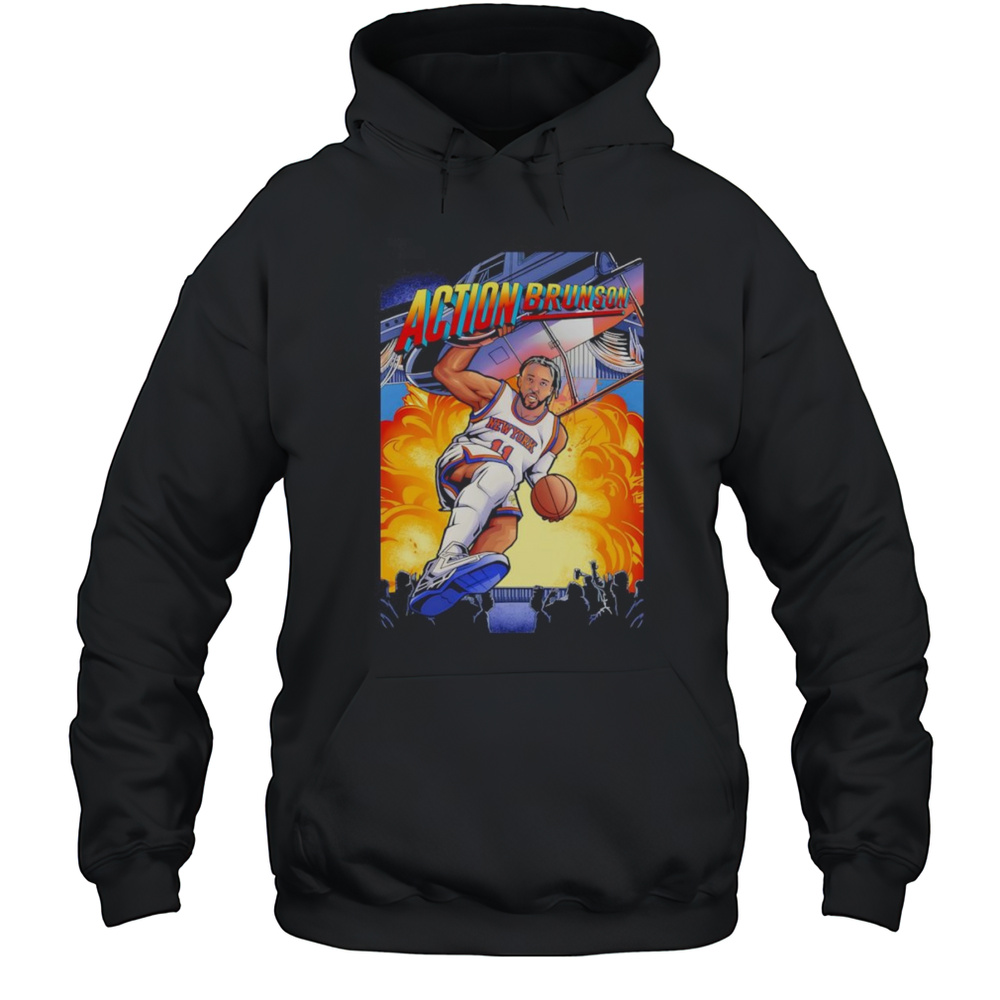 Jalen Brunson Action Brunson Shirt Unisex Hoodie