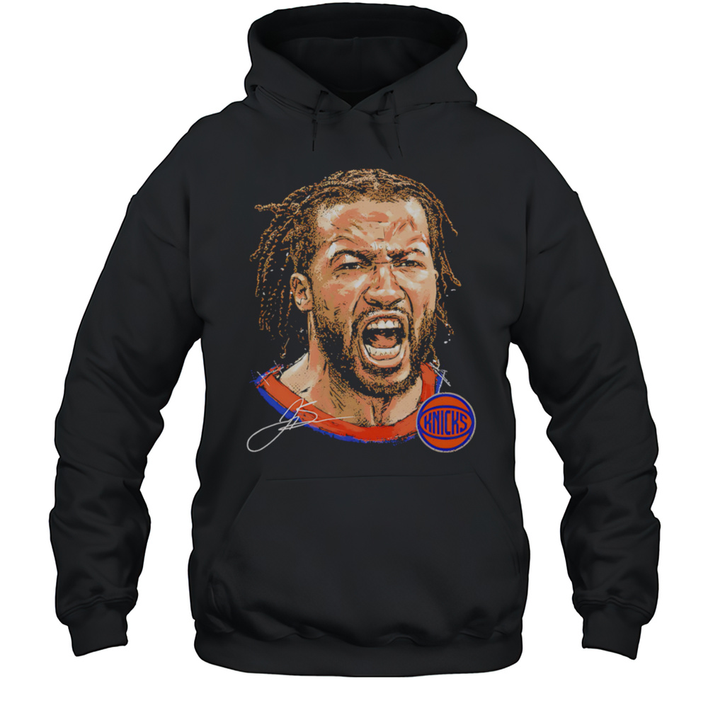 Jalen Brunson New York Knicks Portrait Shirt Unisex Hoodie