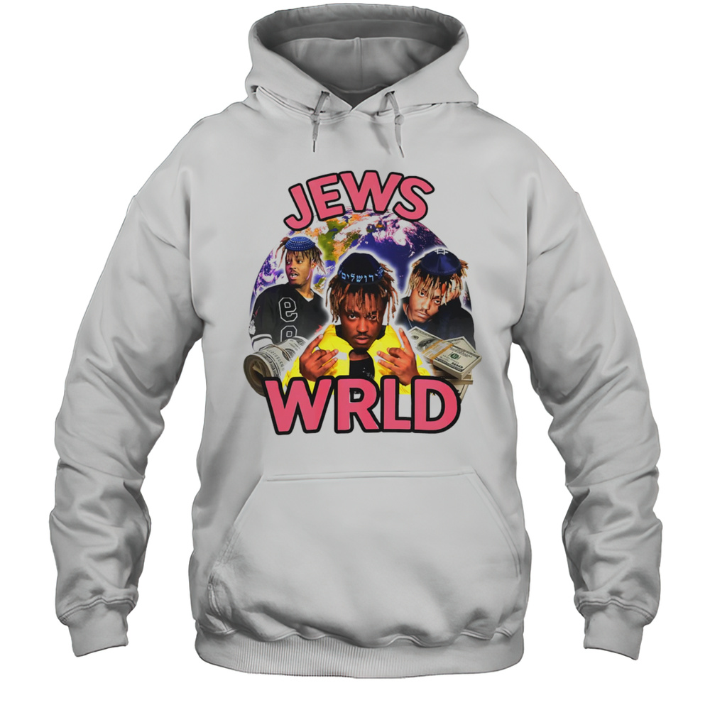 Jews WRLD Retro Shirt Unisex Hoodie