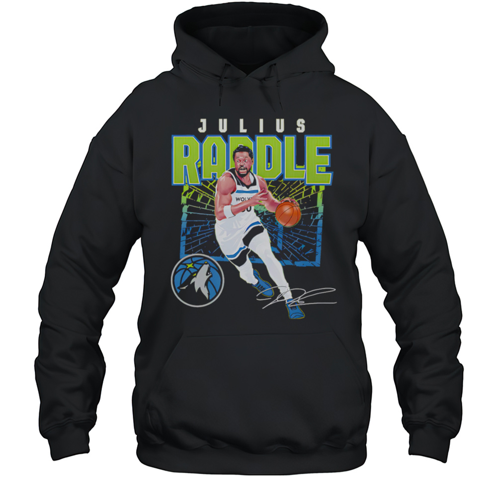 Julius Randle Minnesota Timberwolves Shattered Shirt Unisex Hoodie