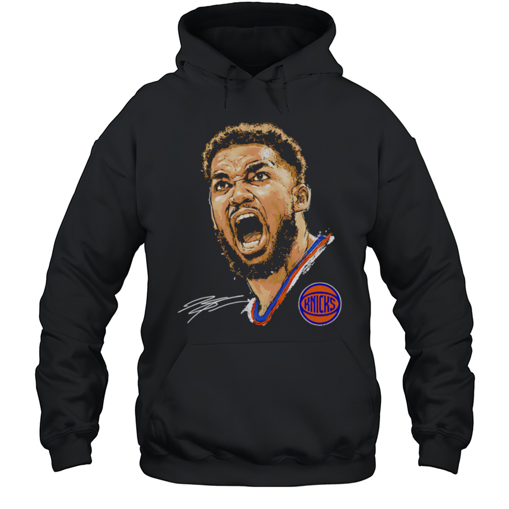 Karl-Anthony Towns New York Knicks Portrait Shirt Unisex Hoodie