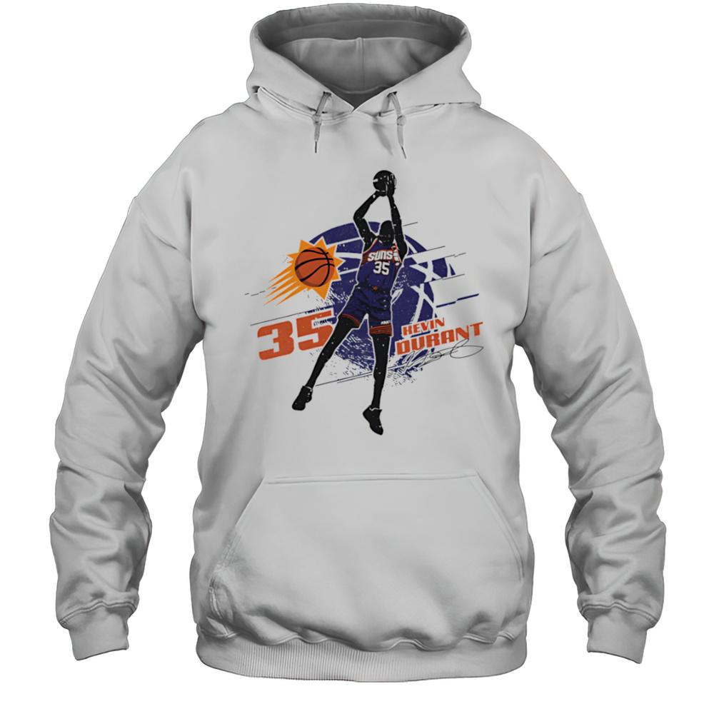 Kevin Durant Phoenix Suns Silhouette Shirt Unisex Hoodie