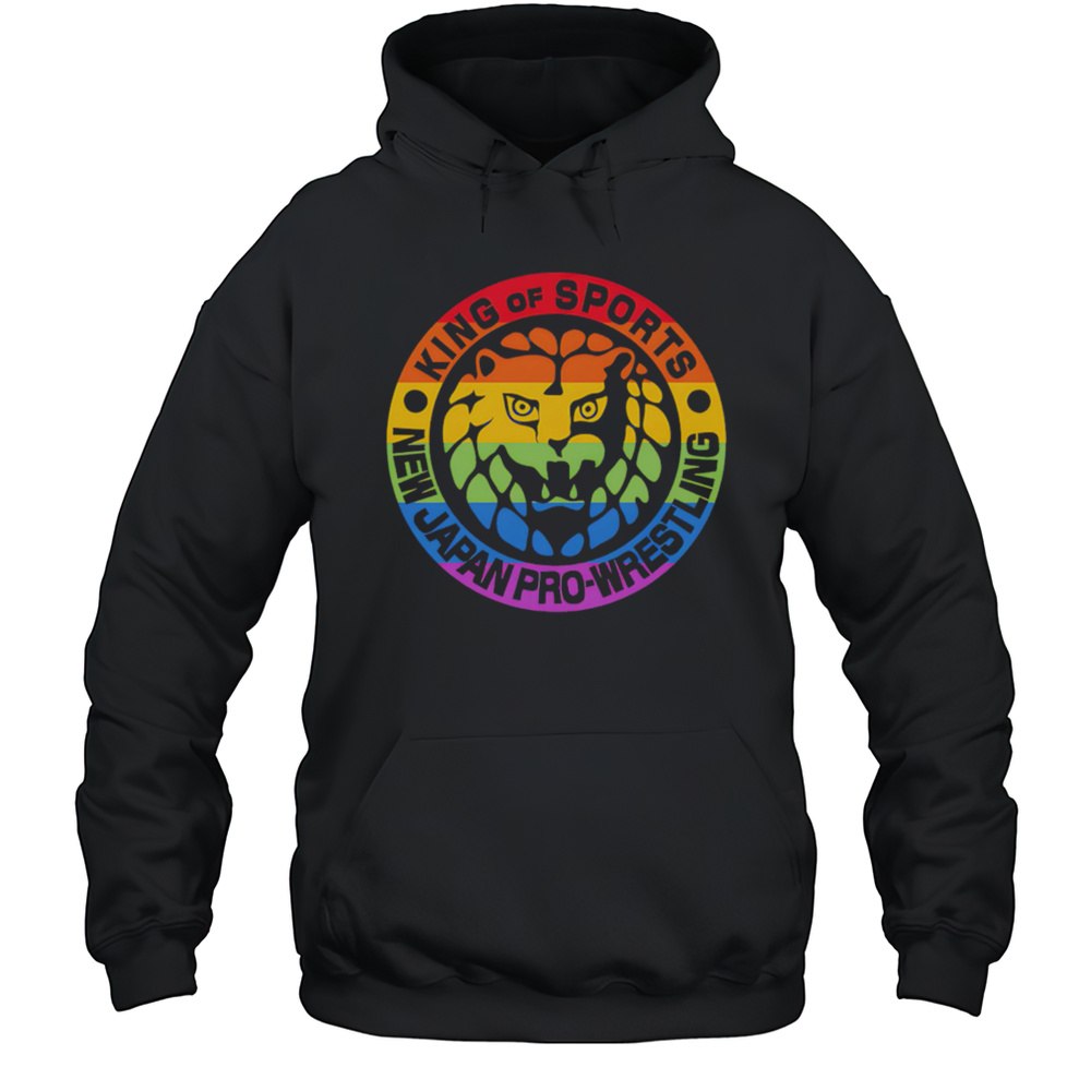 Lion Mark Pride King Of Sports New Japan Pro Wrestling Shirt Unisex Hoodie