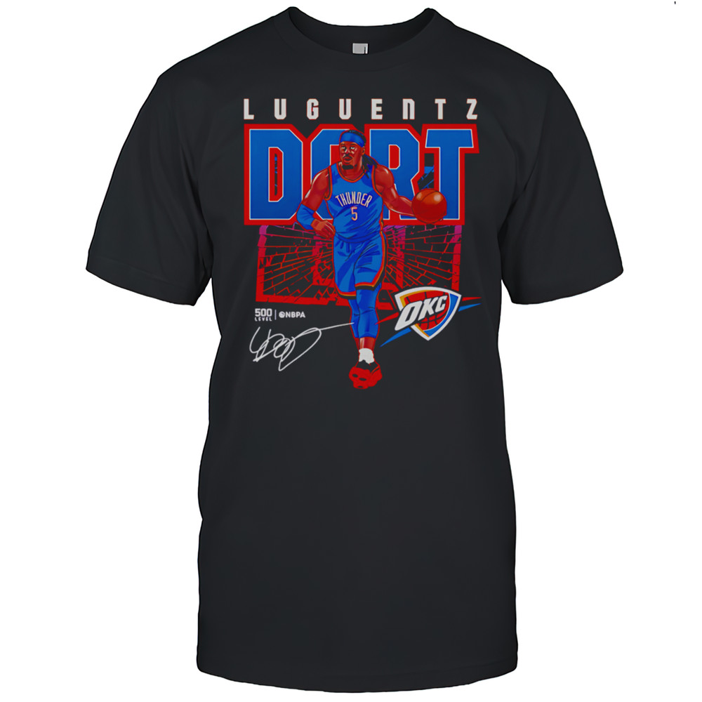 Luguentz Dort Oklahoma City Thunder Shattered Shirt