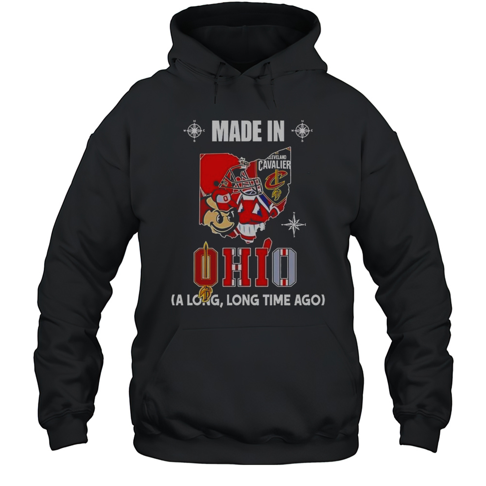 Made In Ohio A Long And Long Time Ago Logos In Map 2025 Shirt Unisex Hoodie