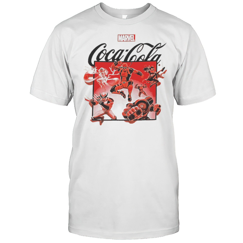Marvel Coca Cola Shirt