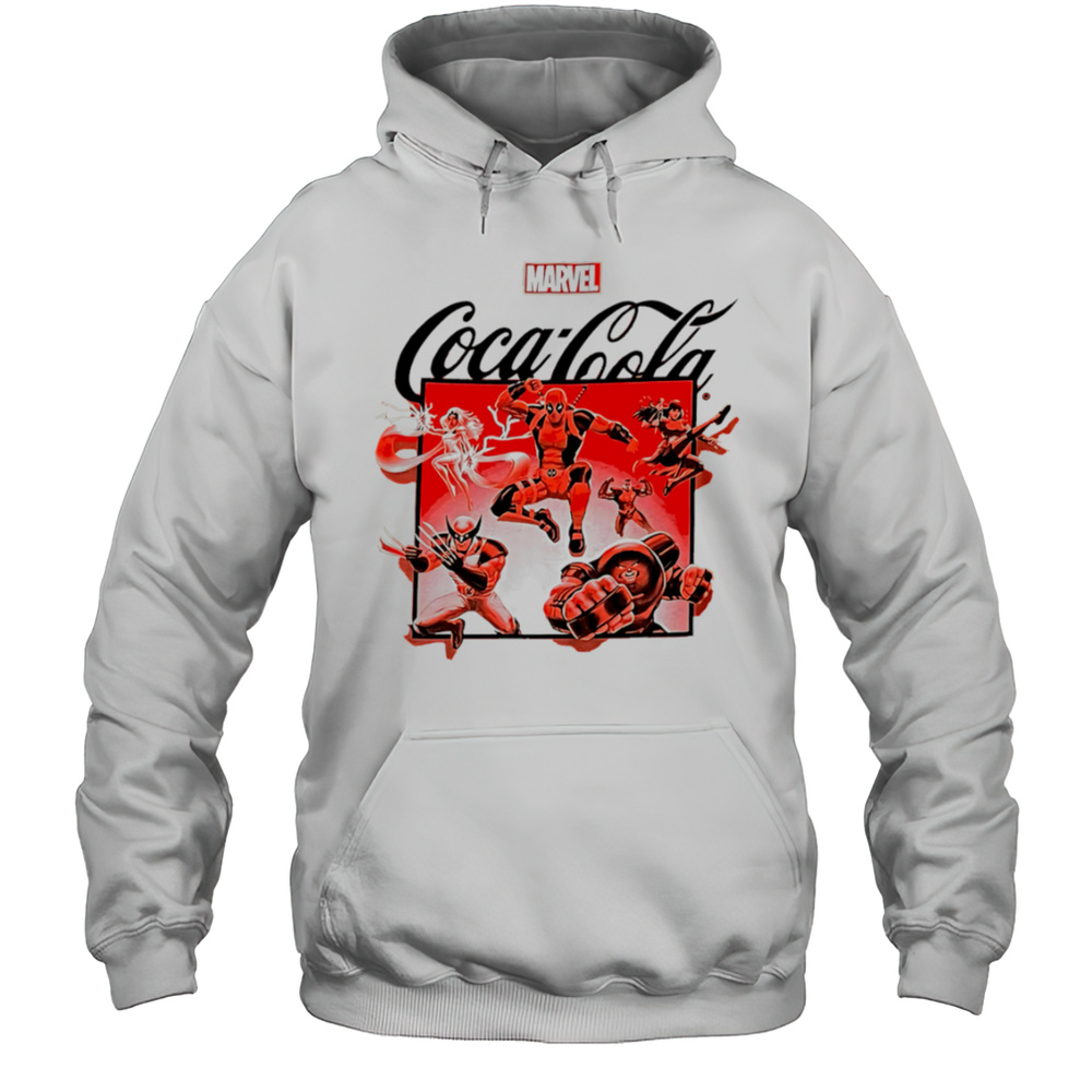 Marvel Coca Cola Shirt Unisex Hoodie